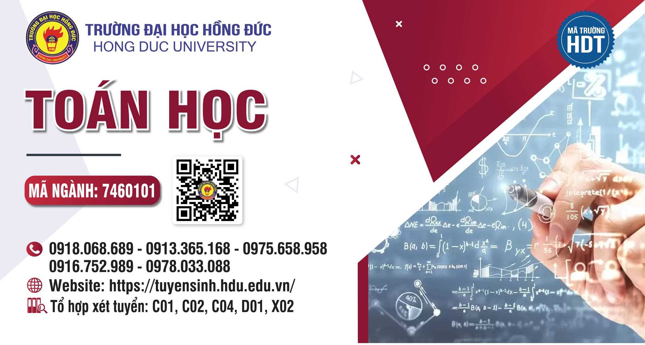 ➕➖✖️➗ NGÀNH TOÁN HỌC - NGÀNH HỌC HẤP DẪN VỚI NHIỀU CƠ HỘI PHÁT TRIỂN TRONG TƯƠNG LAI